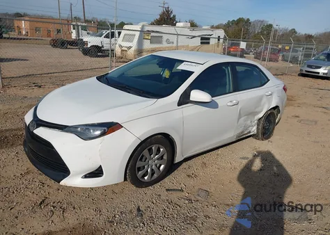 2018 Toyota Corolla Le from USA, damaged, VIN 2T1BURHE5JC988837